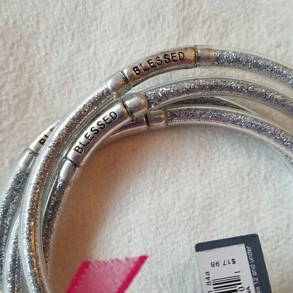 Crave bangles silver sparkly gel - Picture 2 of 6